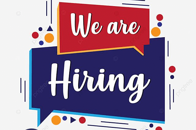 We are Hiring!