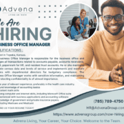 Hiring Business Office Manager